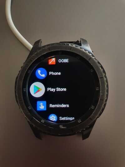 Frontier Smartwatch Tizen Apps For Gear S3 Samsung Gear S3 Gets An  Unofficial Wear OS Port