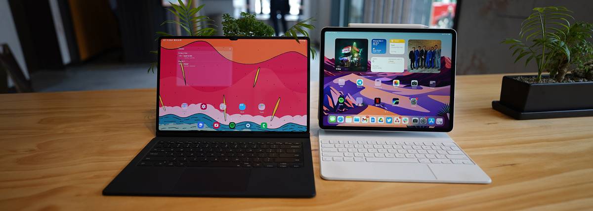 Apple iPad Pro (2021) vs Samsung Galaxy Tab S8 Ultra: The two best ...