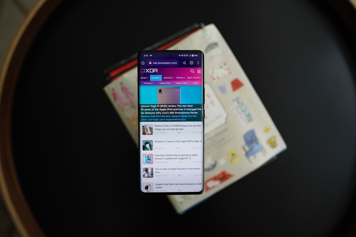 vivo x80 pro screen