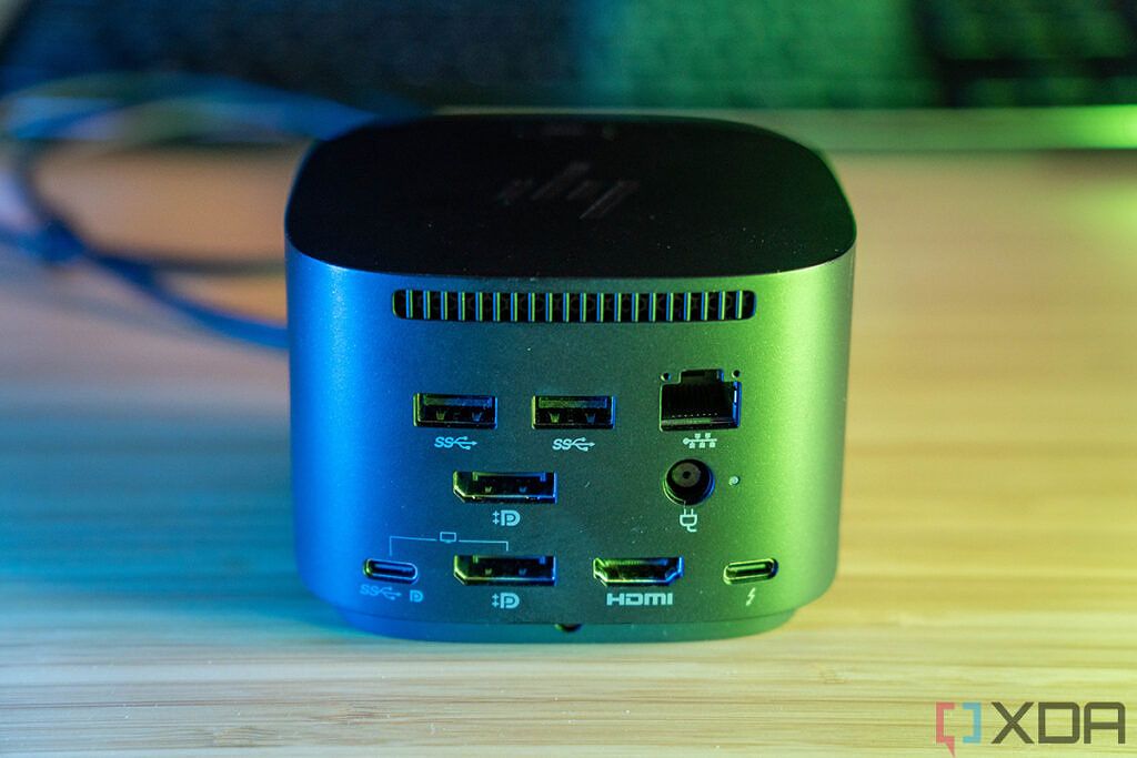 HP Thunderbolt Dock G4 review: It has two DisplayPorts