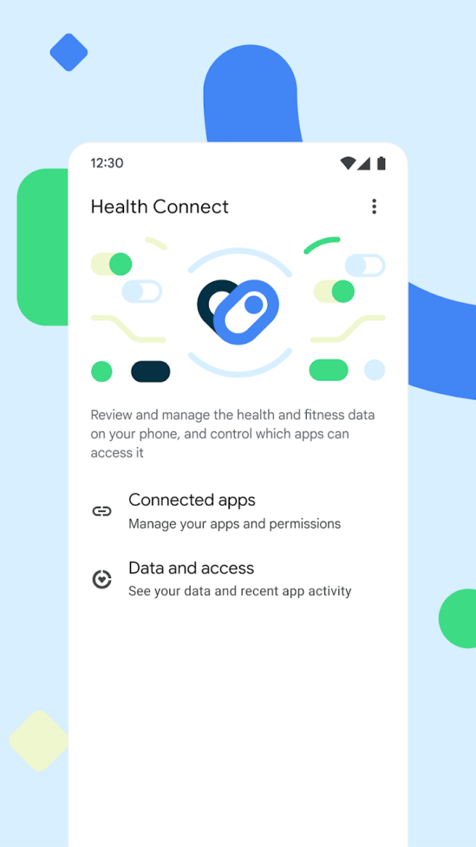 Health Connect connected apps