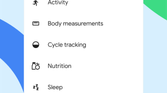 Health Connect data collection