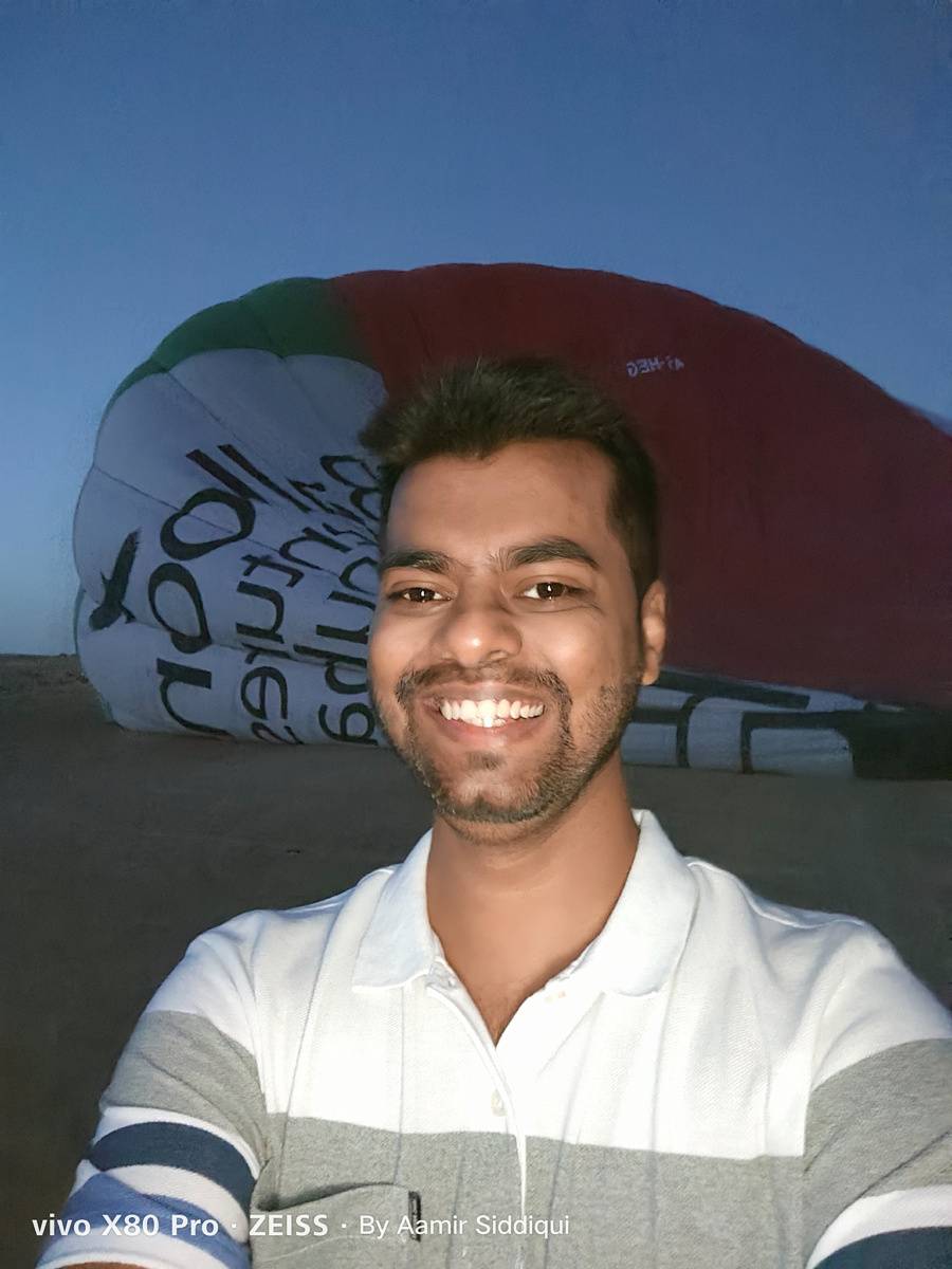 vivo x80 pro selfie