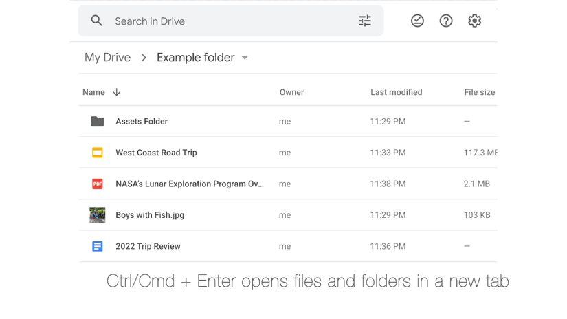 Move Files Shortcut Key Google Drive adds copy, paste, and cut keyboard shortcuts