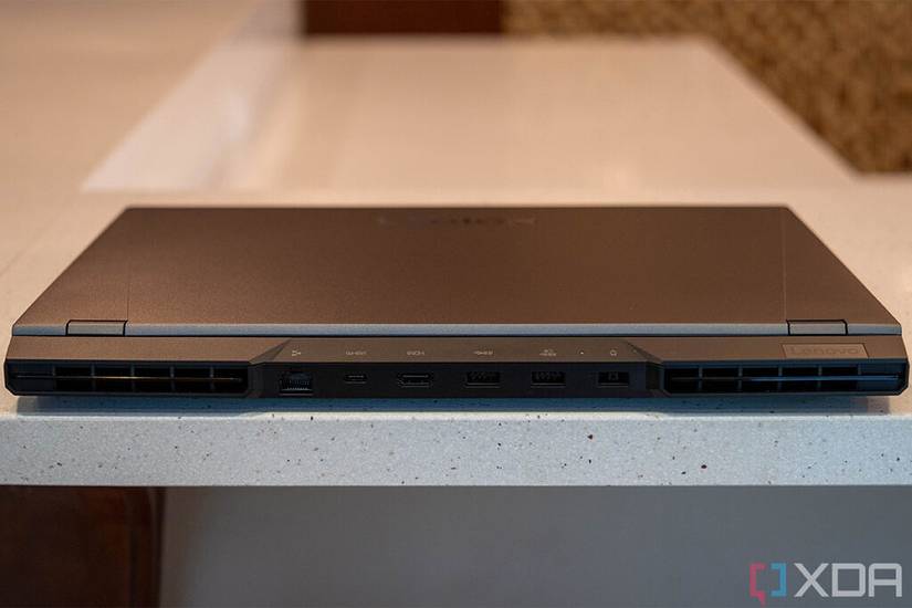 Side view of Lenovo Legion 5i Pro
