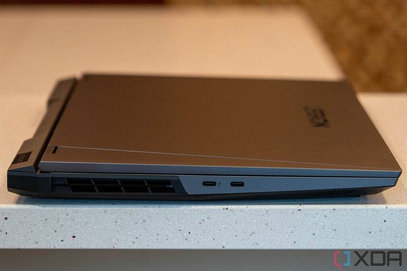 Side view of Lenovo Legion 5i Pro