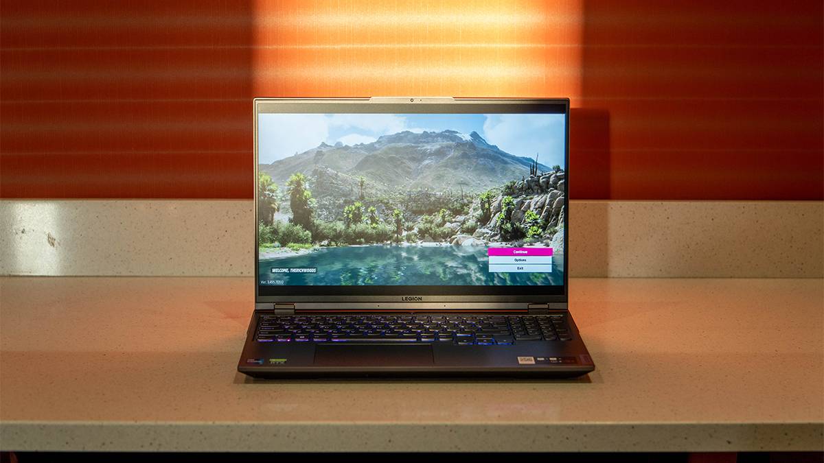 Front view of Lenovo Legion 5i Pro