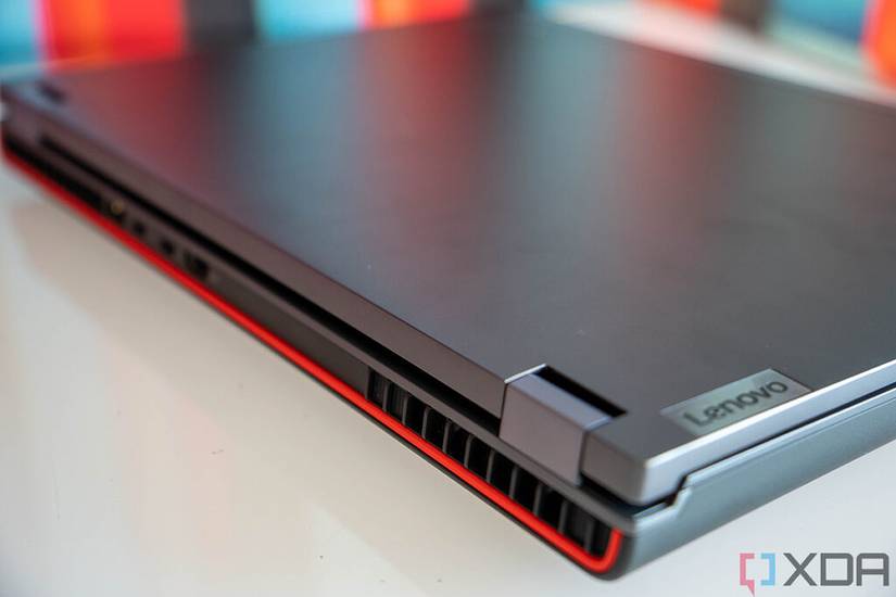 Angled view of Lenovo ThinkPad P16