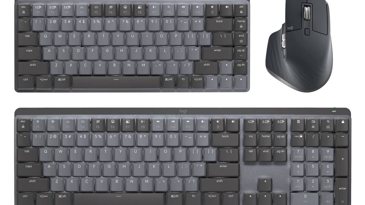Logitech launches new MX Master mouse and mechanical keyboards