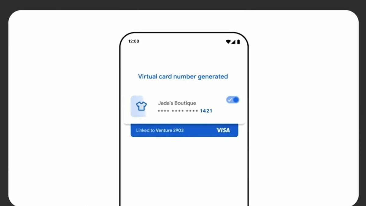 Virtual Cards in Google Pay
