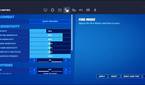 Fortnite touch controls settings on GeForce Now