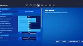 Fortnite touch controls settings on GeForce Now