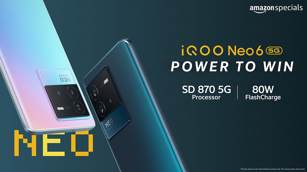 iQOO Neo 6 with Snapdragon 870, 120Hz AMOLED display lands in India