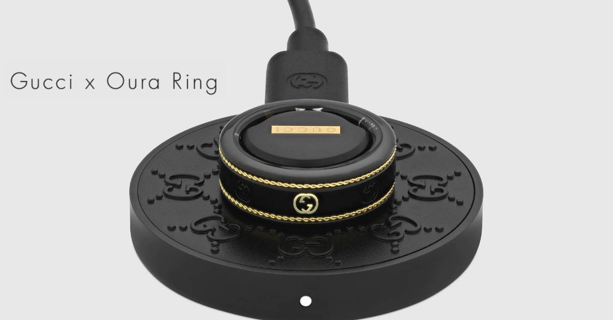 Gucci and Oura collaborate to deliver a new smart ring dripping 