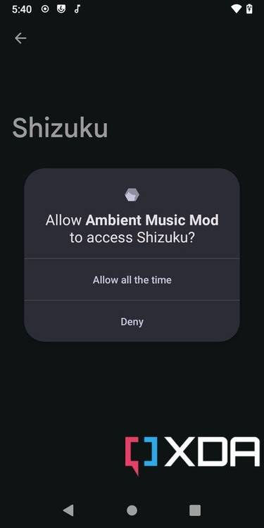 Ambient Music Mod Shizuku access