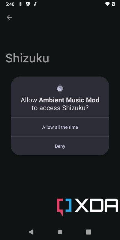 Ambient Music Mod Shizuku access