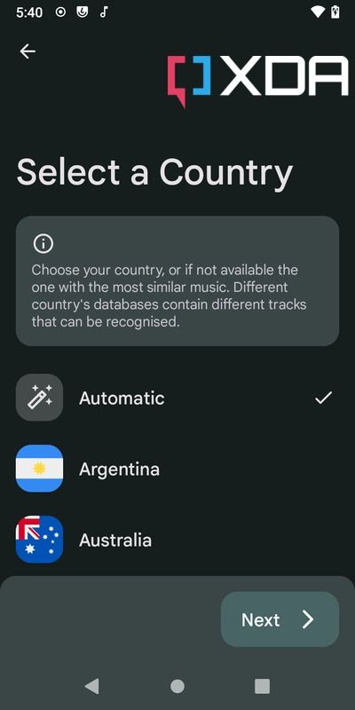 Ambient Music Mod country