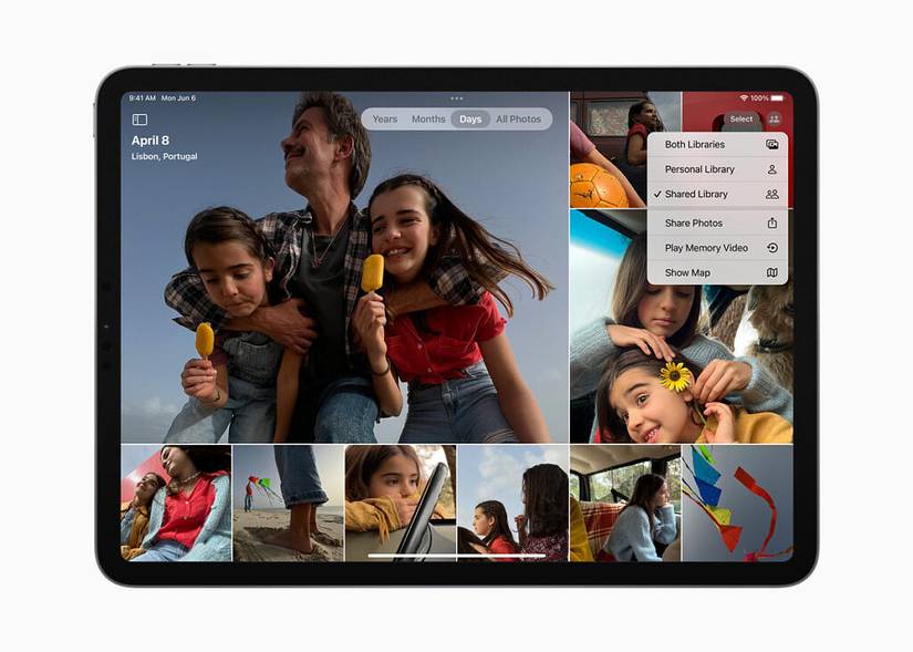 shared icloud library
