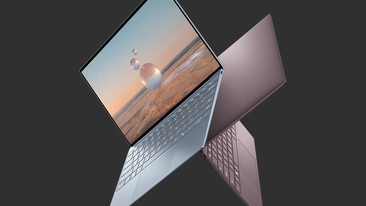 Umber and blue XPS 13