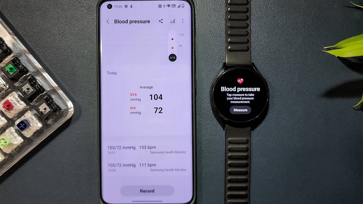 Pressure Measurement Galaxy Watch Active Blood Pressure Active2