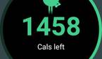 Lifesum app displaying remaining calories