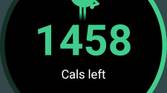 Lifesum app displaying remaining calories