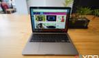 Front view of the MacBook Pro 13 display