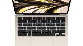 The MacBook Air is an incredibly thin laptop, and with the Apple M2 chip, it's both fast and efficient and it can handle just about any kind of work.