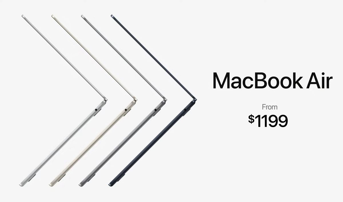 You can pre-order the Apple MacBook Air M2 on Friday