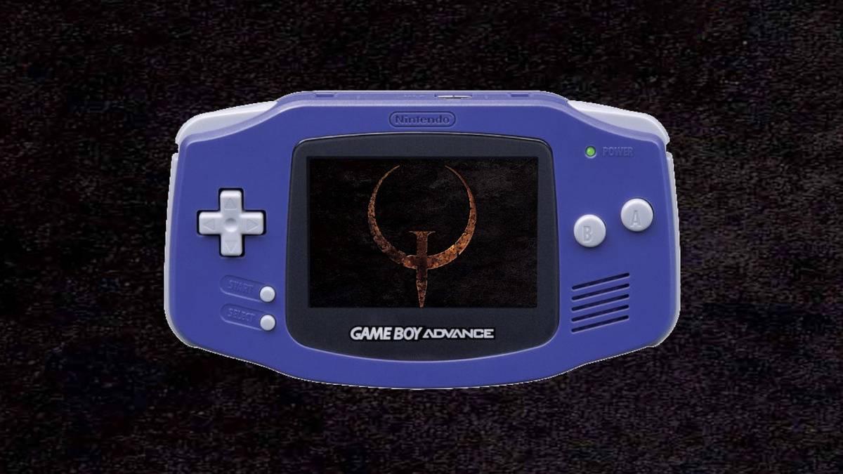 Quake on the Game Boy Advance