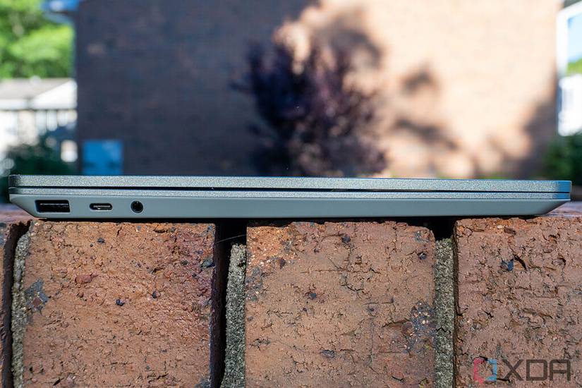 Side view of Surface Laptop Go 2