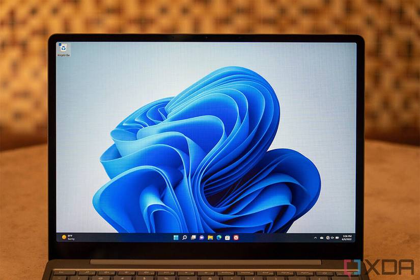 Close up of Surface Laptop Go 2 display