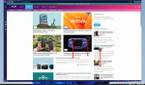 Image showing how to swipe down with three fingers to minimize all windows