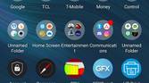 Screenshot of the appl launcher.