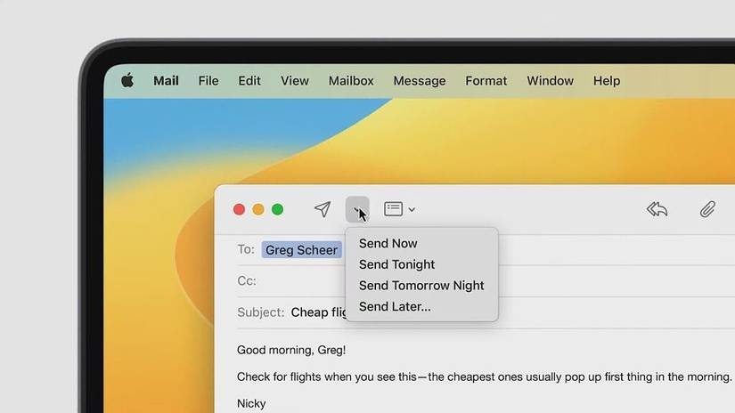 Mail improvements in macOS Ventura