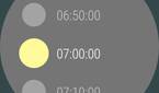 Alarm set up in Wake Up Well