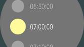 Alarm set up in Wake Up Well