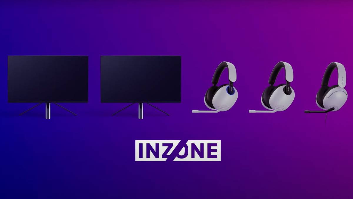 Sony's InZone brand delivers new headphones and monitors aimed at gamers