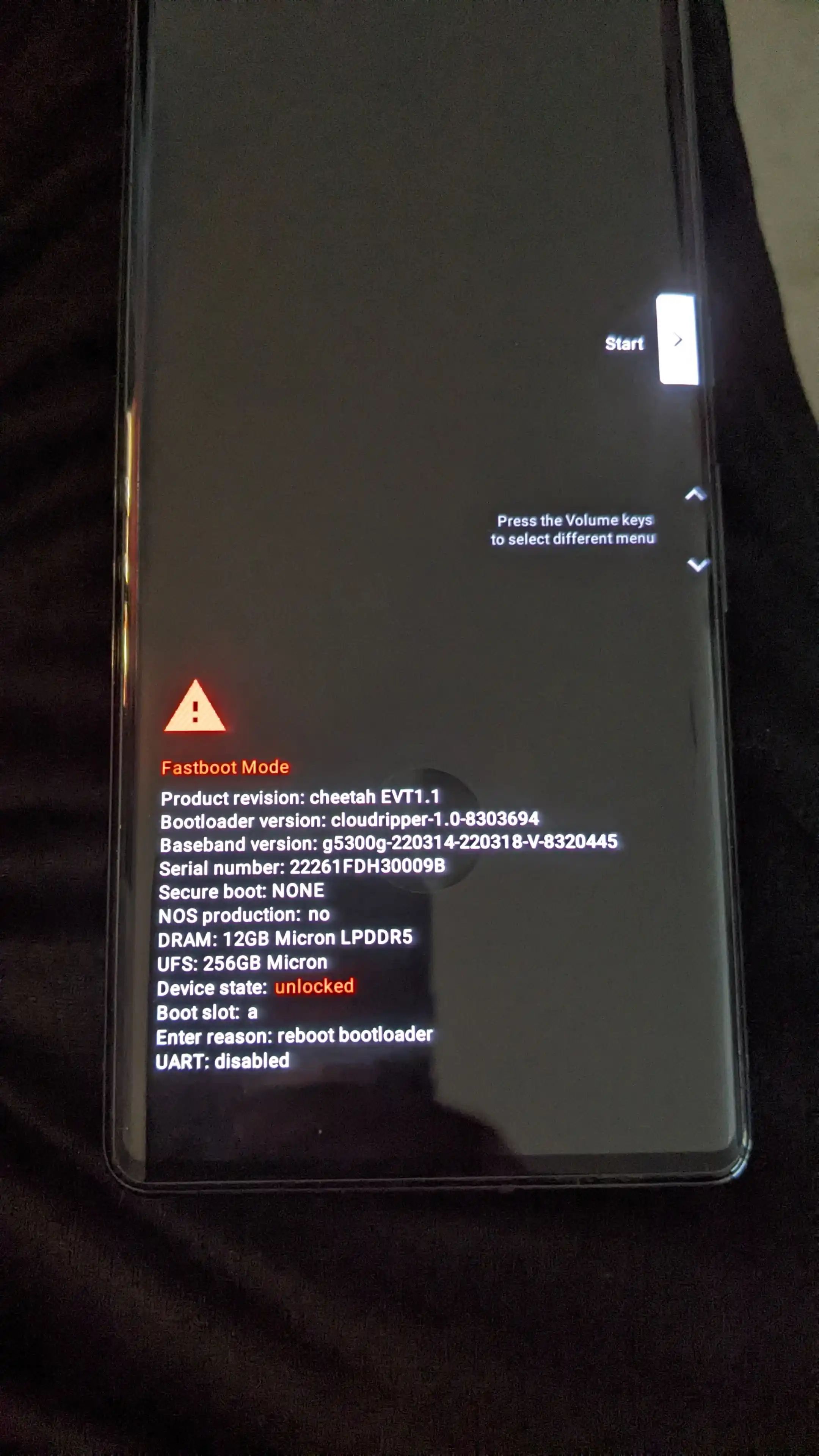 Facebook listing of the Pixel 7