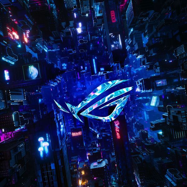 ASUS ROG Phone 6 series wallpaper compressed.