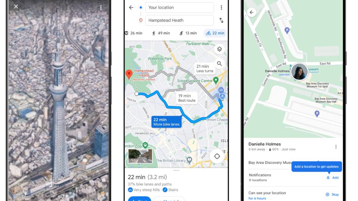 Google Maps Summer Update