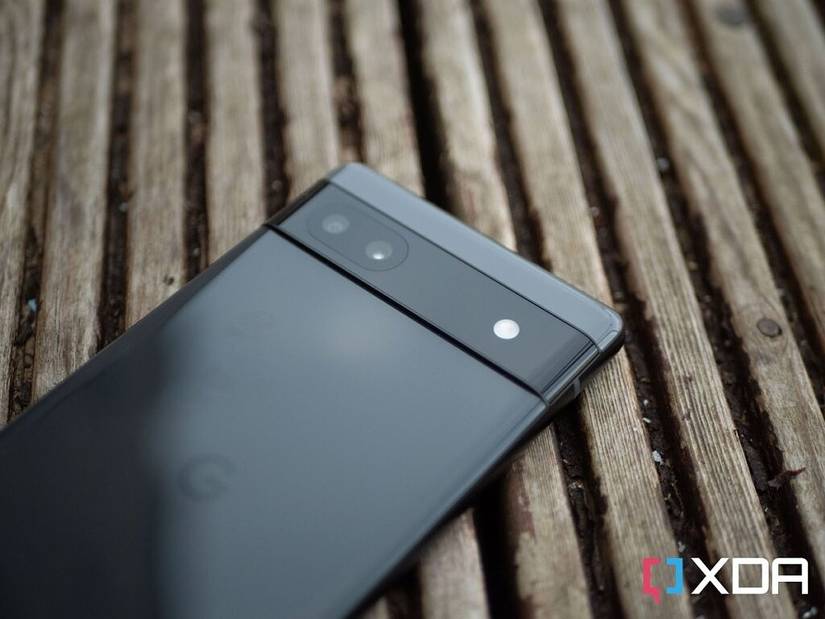 Camera module of the Google Pixel 6a