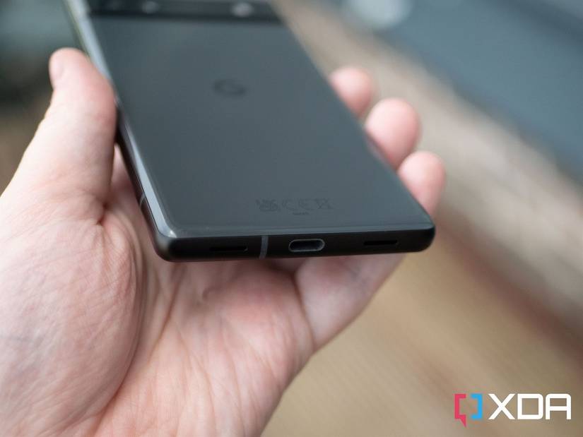 Google Pixel 6a in hand