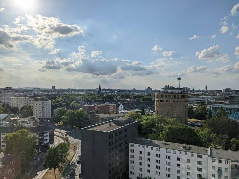 Cologne city landscape, photo taken on the Google Pixel 6a