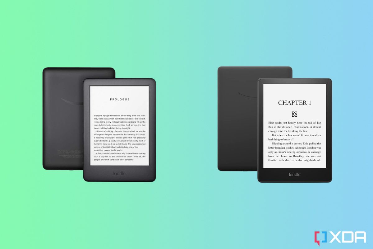 Kindle Paperwhite とKindle セット Amazon Kindle vs. Kindle Paperwhite: Which one is for you