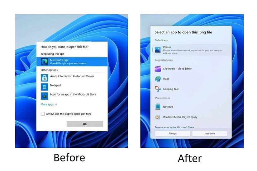Windows 11 build 22622.440 gets a new Open with menu and taskbar overflow
