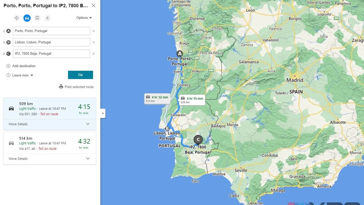 Bing Maps gets distance calculation and more features to make trips easier