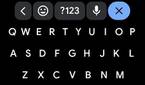 Screenshot of Gboard on Galaxy Watch 4.