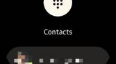 Screenshot of Google Messages app on Galaxy Watch 4.