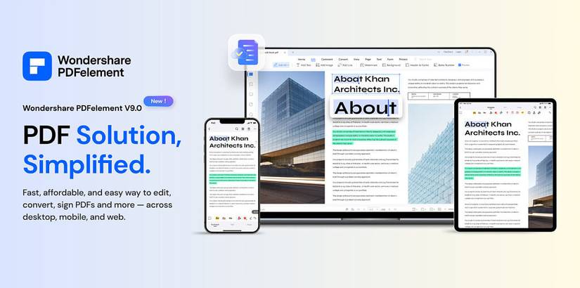Wondershare PDFelement 9 - PDF Editor: The Smartest Choice to Work with ...